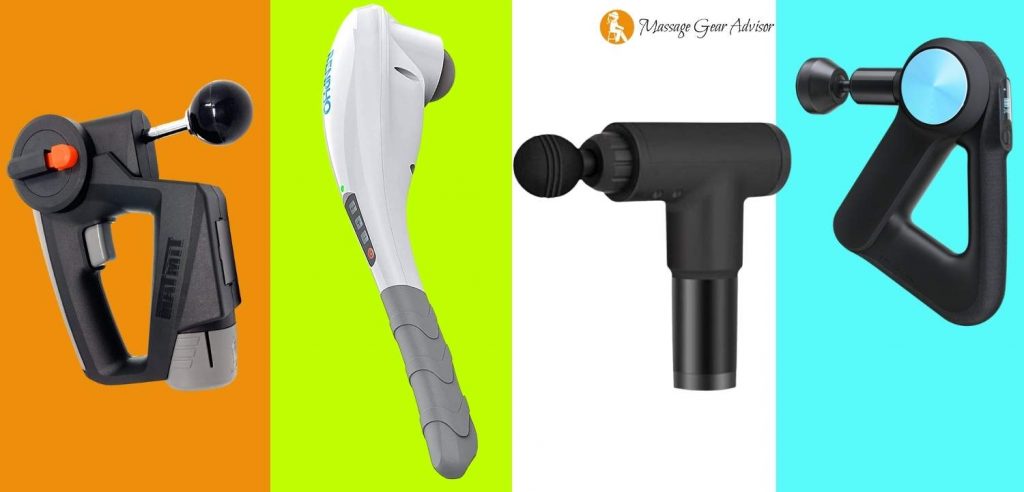 Different types of Massage Gun Handle