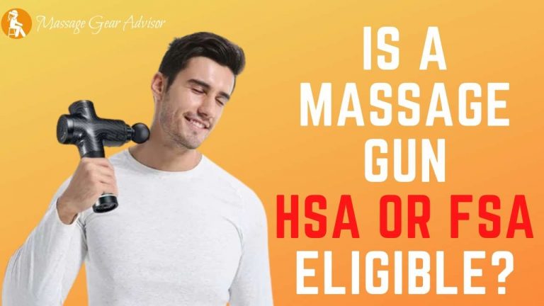 Is a massage gun HSA or FSA eligible?