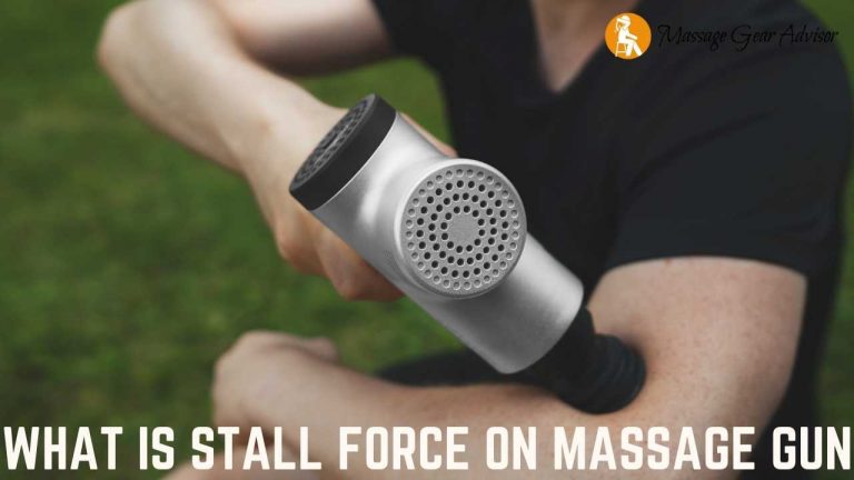 What is Stall Force and why is it important for Massage Guns?