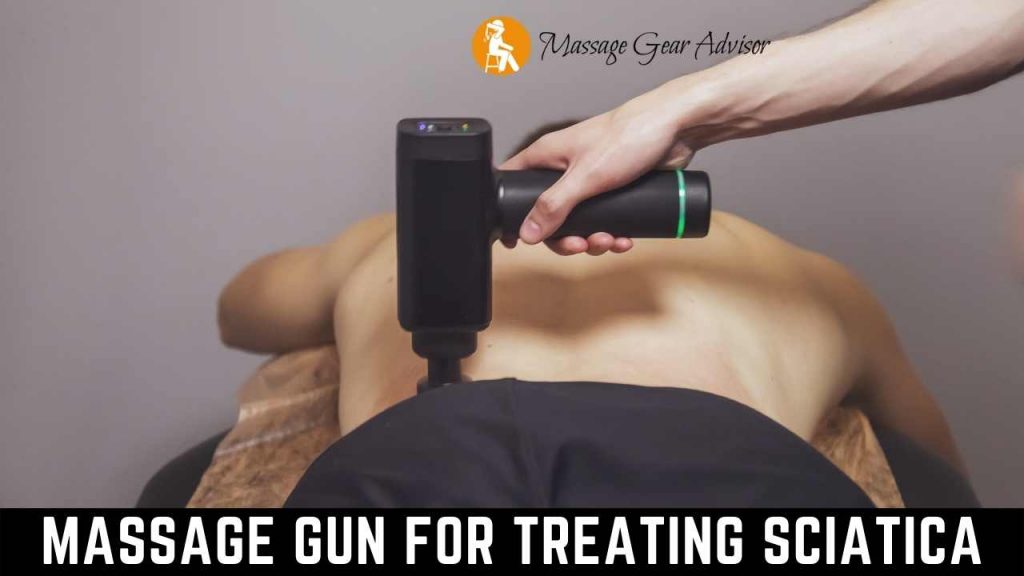 Massage Gun for Treating Sciatica