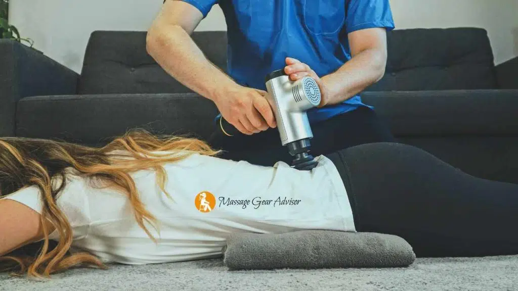 How to Use a Massage Gun for Hip Pain