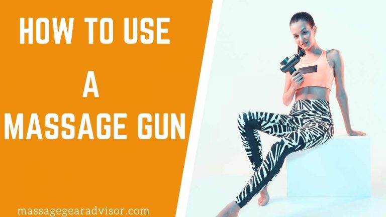 How to use a Massage Gun | The Beginner’s Guide